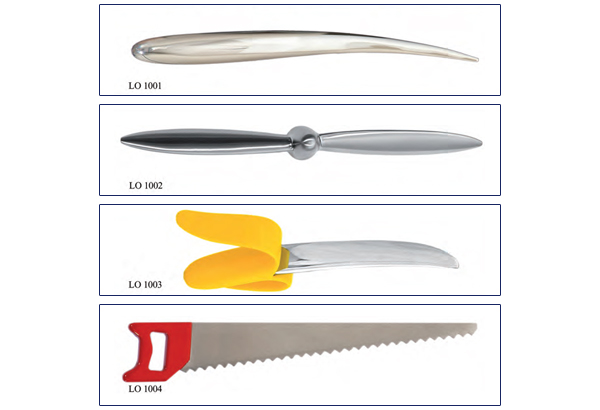 Stainless Steel Letter Openers by Dalaco